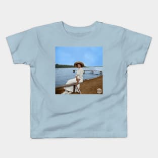 Grand Duchess Tatiana Nikolaevna of Russia in Finland - Colorized Kids T-Shirt